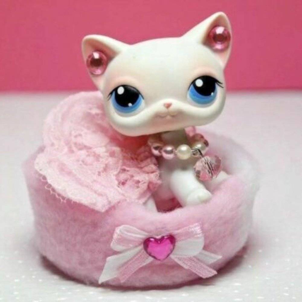 For Littlest Pet Shop Bed Outfit Lps Accessories